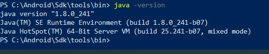 java