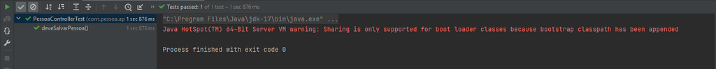 Java HotSpot(TM) 64-Bit Server VM warning: Sharing is only supported ...