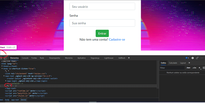 Erro-html