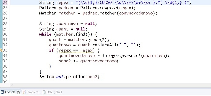 regex