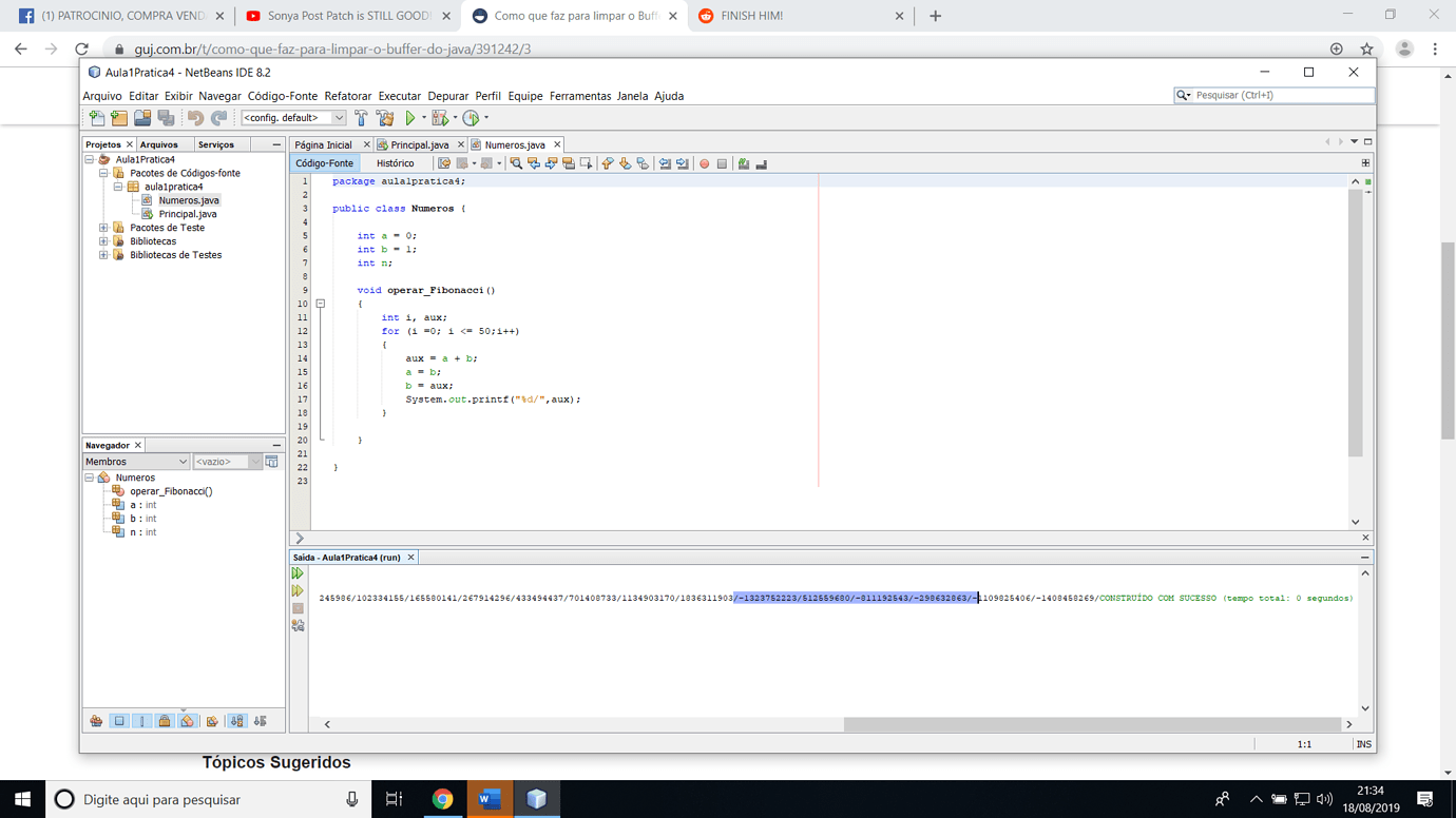 Como que faz para limpar o Buffer do Java? Java GUJ