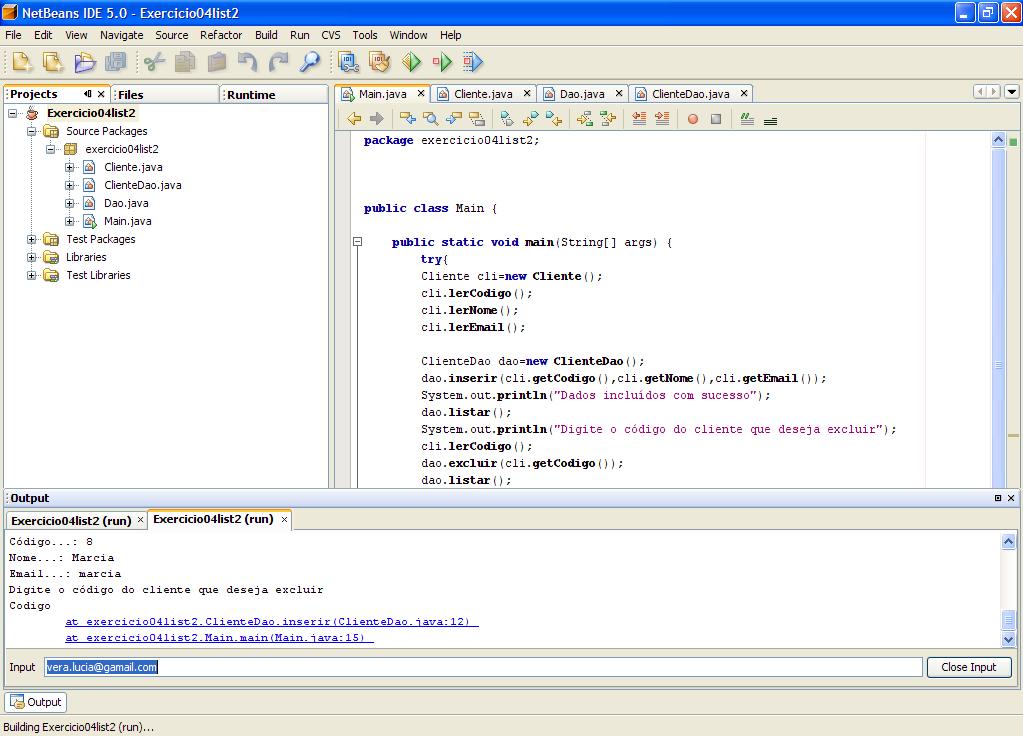 Erro java lang nullpointer exception resolvido java guj
