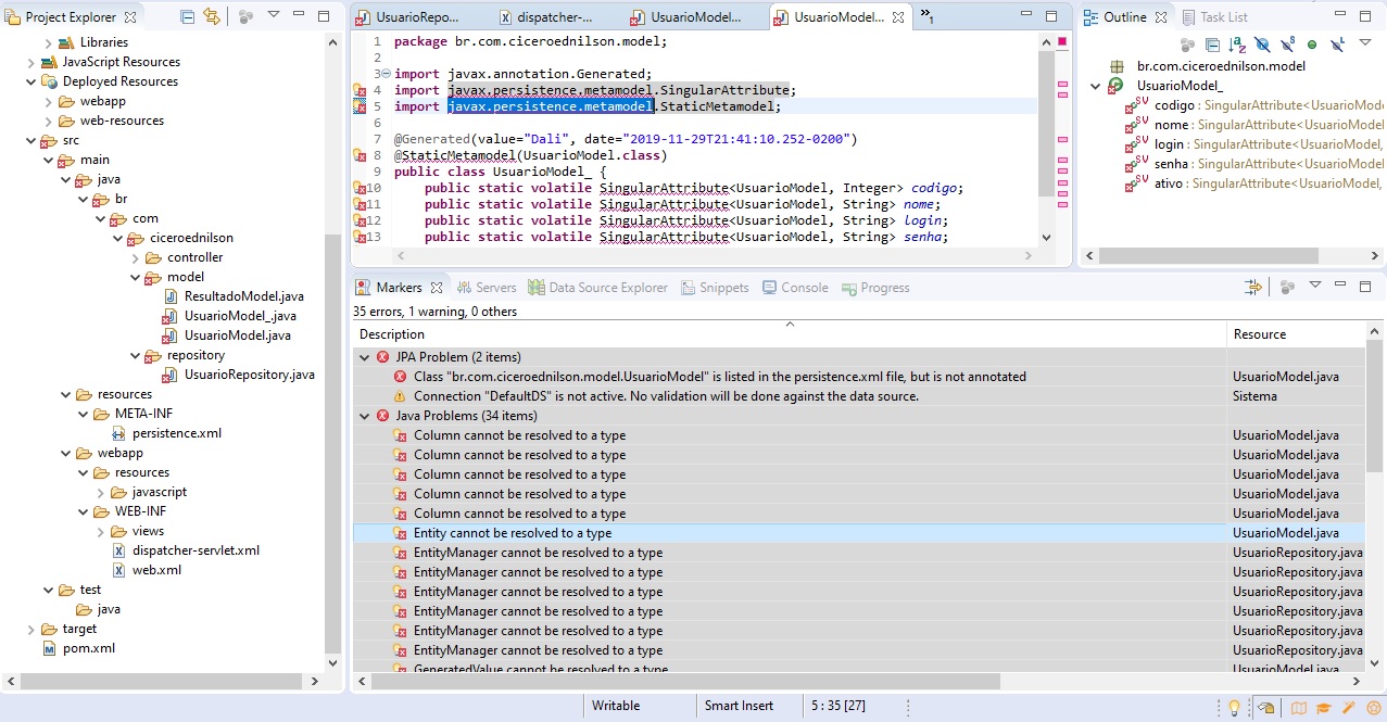 Spring Framework Problemas Apontado No Markers Do Eclipse O Que Acontece Programacao Guj Spring Framework Problemas Apontado No Markers Do Eclipse O Que Acontece Programacao Guj