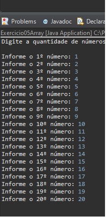 Exercicio Array
