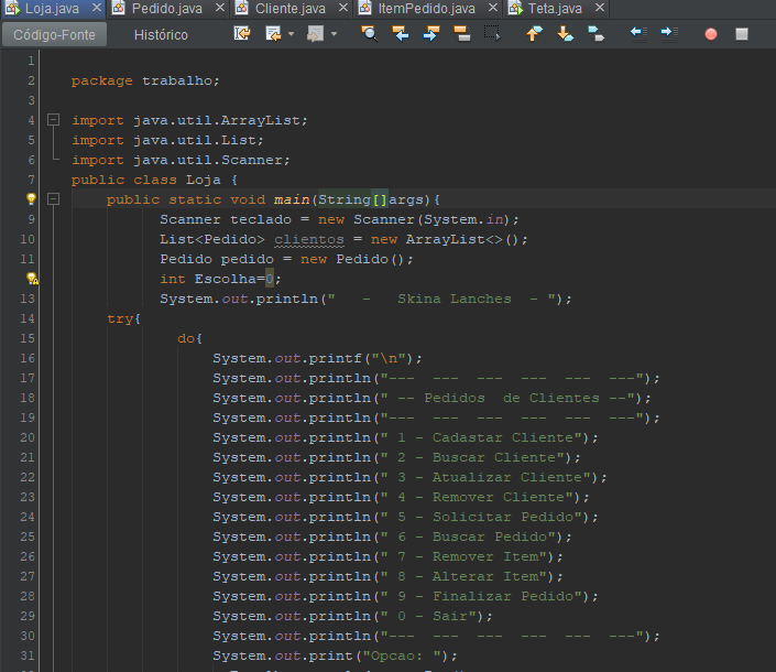 Solução para erro Não foi possível localizar nem carregar a classe  principal no JAVA