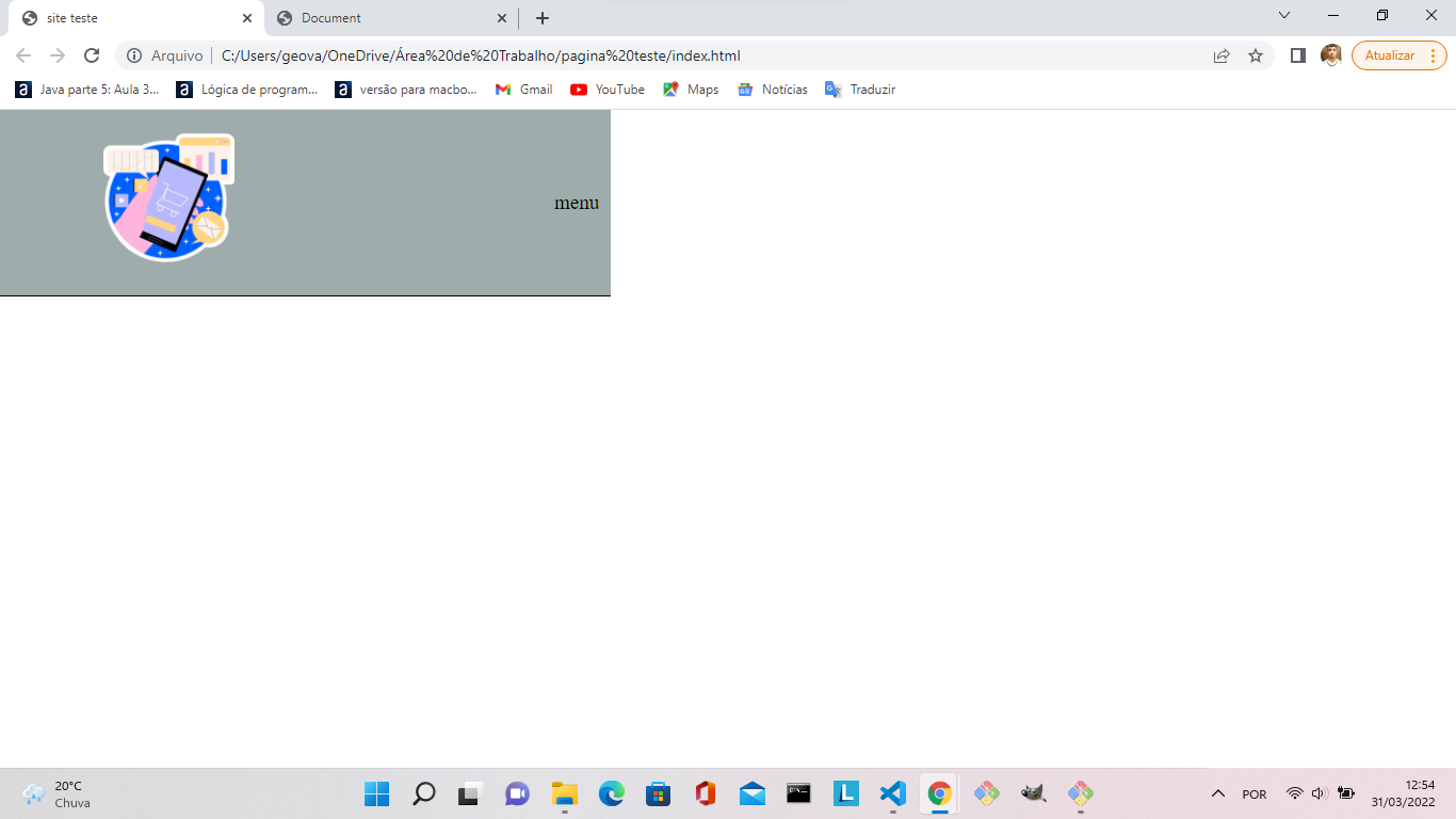 Responsivo com ploblema front end guj