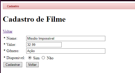 Erro nullPointer em inserção de dados à um BD